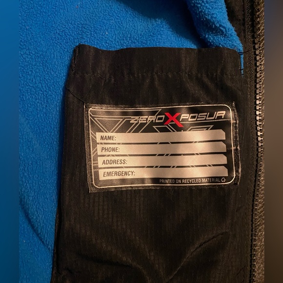 ZeroXposur | Kids Royal Blue/Black Jacket - Picture 12 of 13